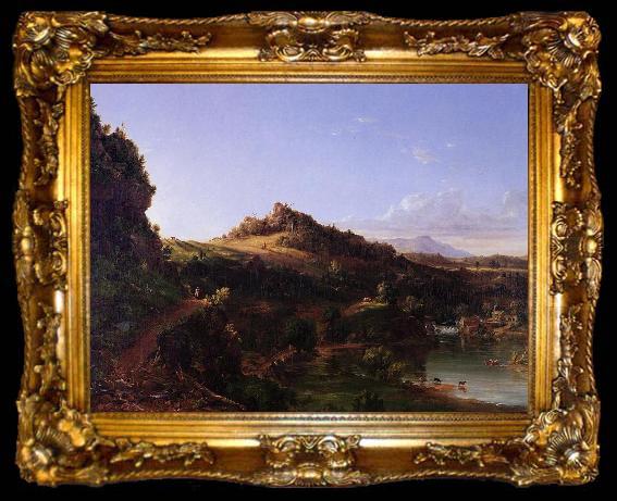 framed  Thomas Cole Catskill Scenery, ta009-2